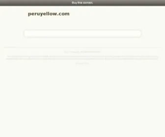 Peruyellow.com(Peru Business Directory) Screenshot
