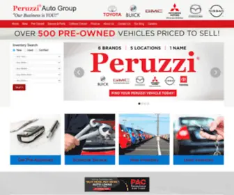 Peruzzi.com(New and Used Cars in Fairless Hills) Screenshot