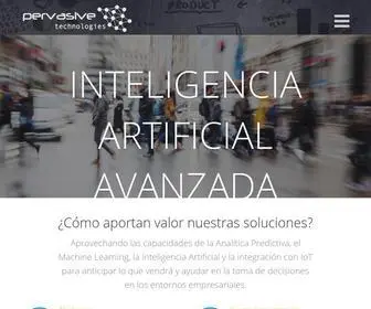 Pervasive-Tech.com(Pervasive Technologies) Screenshot