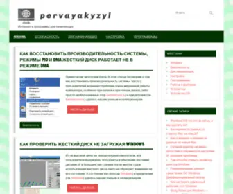 Pervayakyzyl.ru(Интернет) Screenshot