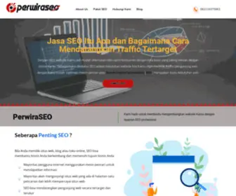 Perwiraseo.com(Jasa SEO Website Terbaik Bergaransi) Screenshot