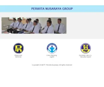 Perwitanusaraya.co.id(Perwita Nusaraya Group) Screenshot