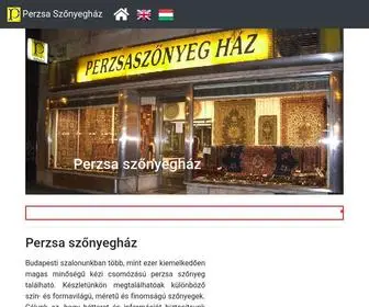 Perzsaszonyeghaz.hu(Perzsahaz) Screenshot