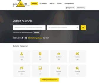 Perzukunft.de(Ihre Private Arbeitsvermittlung) Screenshot