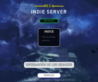 Pes6Indie.com(PES 6 Indie Server) Screenshot