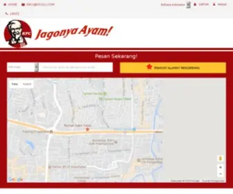 Pesankfc.com(Layanan antar KFC) Screenshot