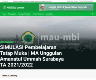 Pesantrenau.com(Unggu-Utuh-Berakhlaqul Karimah) Screenshot