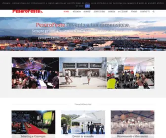 Pesarofeste.it(Pesaro Feste) Screenshot