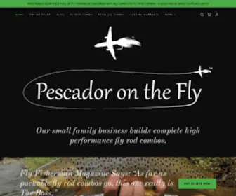 Pescadoronthefly.com(Pescador on the Fly) Screenshot