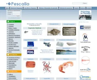 Pescalia.com(Pescados y Mariscos) Screenshot