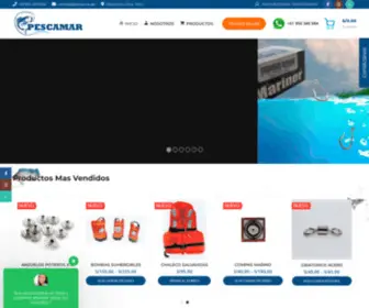 Pescamar.pe(ARTICULOS PARA PESCA) Screenshot