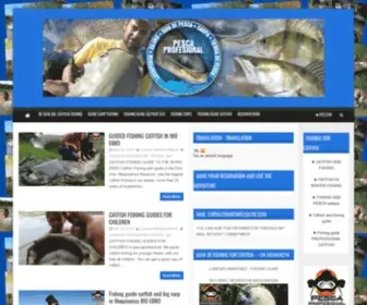 Pescaprofesional.net(Pesca Tienda y Guia Del Siluro al Lanzado y Pellets) Screenshot