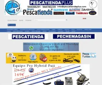 Pescatiendaplus.com(Tu tienda de pesca on line) Screenshot