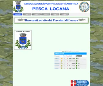 Pescatorilocana.it(Pescatori Locana) Screenshot