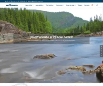 Pescatravel.com(Agencia de Viajes de pesca deportiva) Screenshot