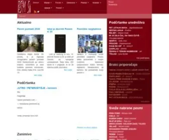 Pesem.si(Dobrodošli) Screenshot