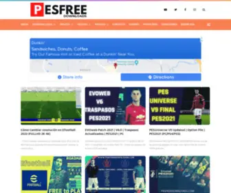 Pesfreedownloads.com(PESFREE) Screenshot