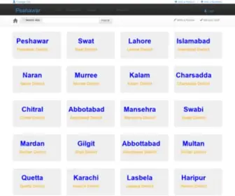 Peshawar.co(Peshawar Business Directory) Screenshot