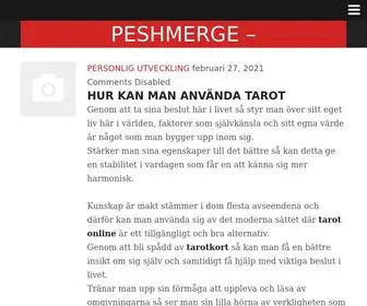 Peshmerge.info(Just another WordPress site) Screenshot