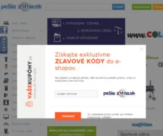 Pesiazona.sk(PešiaZóna) Screenshot