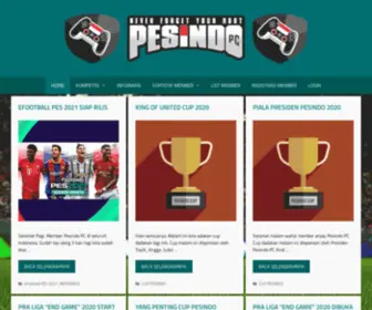 Pesindo.net(Komunitas Pemain Pro Evolution Soccer PC) Screenshot