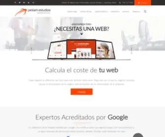 Peslam.com(Diseño de Páginas Web Profesionales) Screenshot