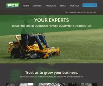 Pesnet.com(Power Equipment Systems) Screenshot