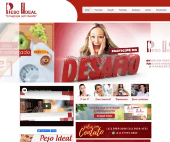 Pesoideal.com.br(Peso Ideal) Screenshot