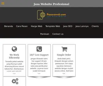 Pesonaweb.com(Jasa Pembuatan Website di Batam) Screenshot