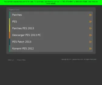 Pesparches.com(PES Parches) Screenshot