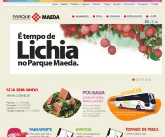 Pesqueiromaeda.com.br(Pesqueiro Maeda) Screenshot