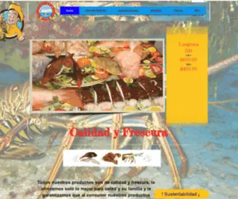 Pesqueracozumel.com(Cooperativa pesquera Cozumel) Screenshot