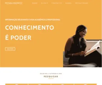 Pesquisemoz.com(De Ensino) Screenshot