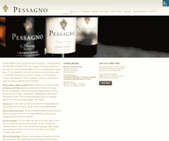 Pessagnowines.com(Pessagno) Screenshot