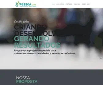 Pessoa.com(Programas e projetos para governos) Screenshot