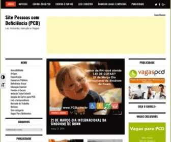 Pessoascomdeficiencia.com.br(Site Pessoas com Deficiência (PCD)) Screenshot