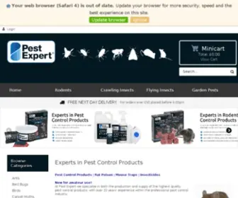 Pest-Expert.com(Pest control products) Screenshot