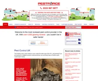 Pest-Force.co.uk(Pestforce) Screenshot