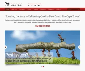 Pestcontrol-Capetown.com(Pest Control in Cape Town) Screenshot