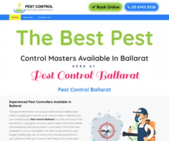 Pestcontrolballarat.net.au(Pest Control Ballarat) Screenshot