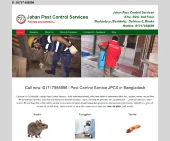 Pestcontrolbd.net(JPCS) Screenshot