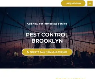 Pestcontrolbrooklynny.com(Pest Control Brooklyn) Screenshot