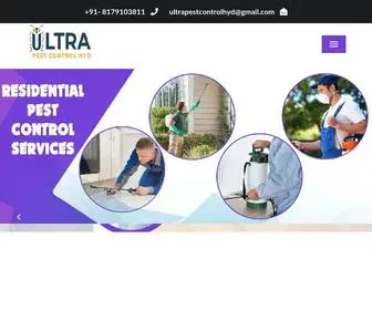 Pestcontrolhyderabad.net(Pest Control Services In Hyderabad) Screenshot