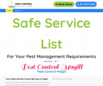 Pestcontrolmagill.com.au(Pest Control Magill) Screenshot