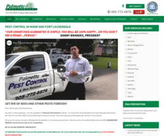 Pestcontrolpalmetto.com(Pestcontrolpalmetto) Screenshot