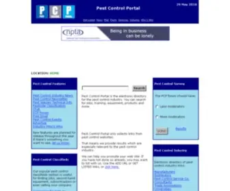 Pestcontrolportal.com(Pest Control Portal) Screenshot