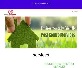 Pestcontrolsecunderabad.com(Pest Control Services in Hyderabad & Secunderabad) Screenshot