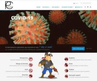 Pestcontrolservices.fr(Pest Control Services) Screenshot