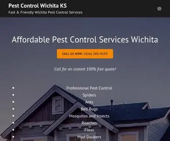 Pestcontrolwichitaks.net(Pest Control Wichita KS) Screenshot