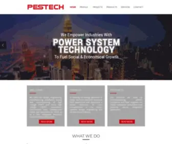 Pestech.com.my(Pestech) Screenshot